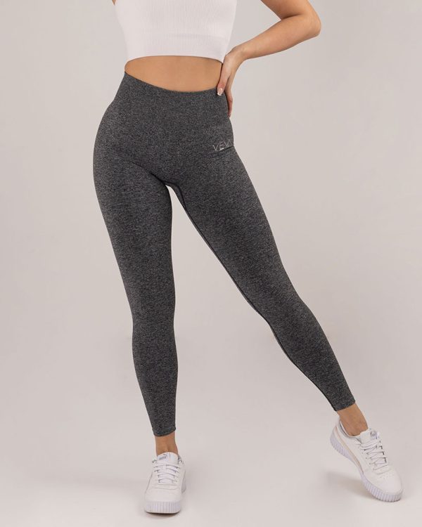 Power Sculpt Scrunch Pajkice Pepelno Sive